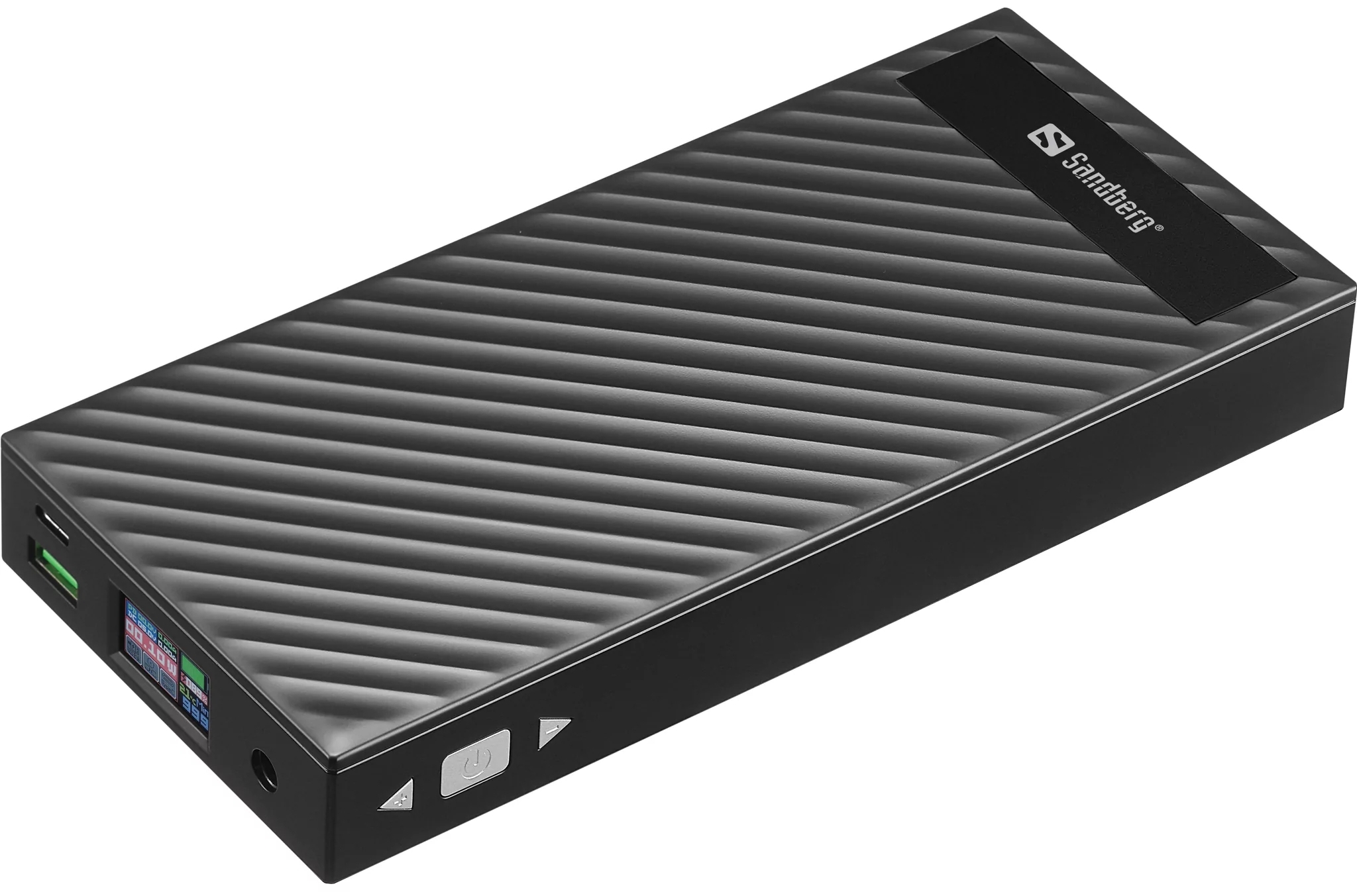 Повербанк Sandberg AlwaysOn Powerbank 30000mAh DC+PD 120W Black (420-88) в интернет-магазине, главное фото