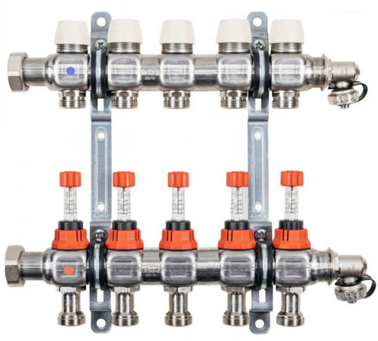 Колектор для теплої підлоги Kermi X-net Komfort FT-5 (SFVT0501000)