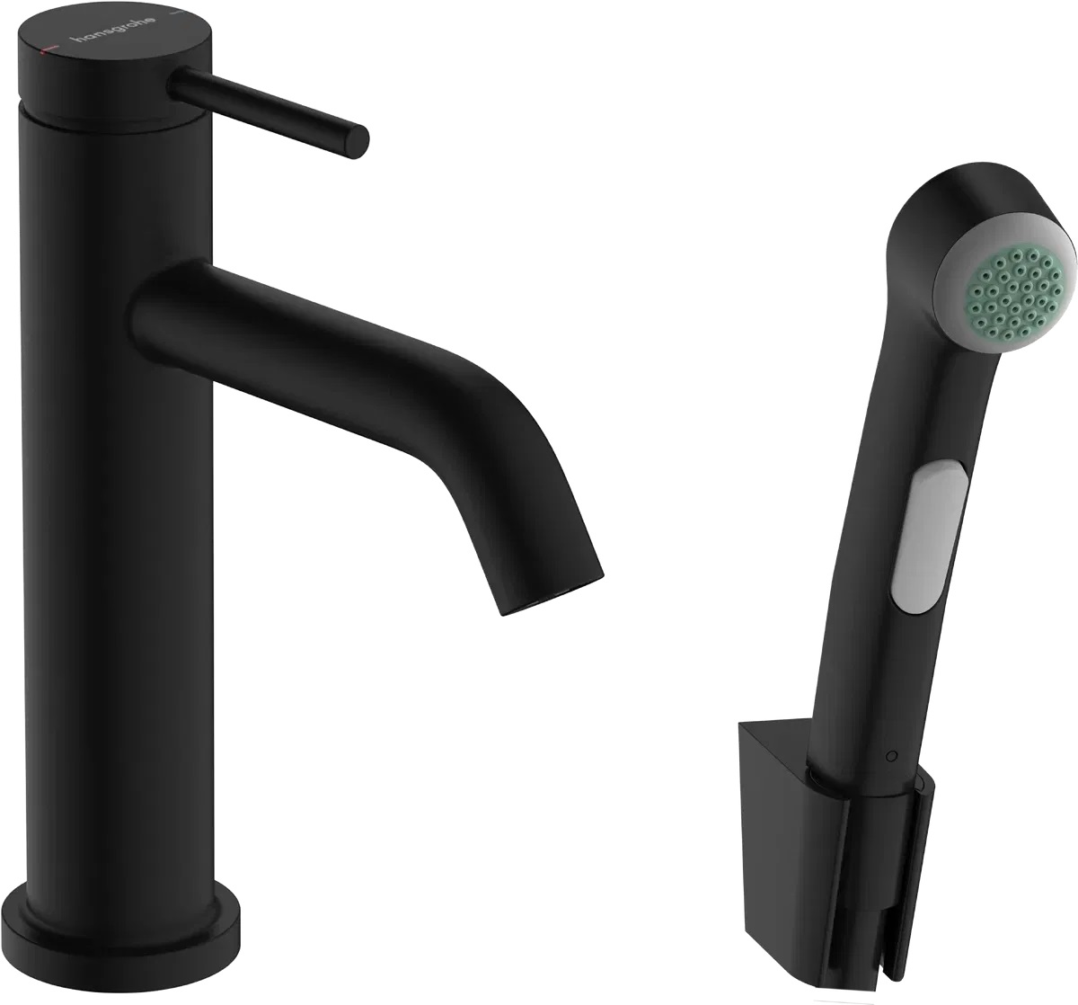 Смеситель для умывальника Hansgrohe Tecturis S 110 Matt Black 73211670