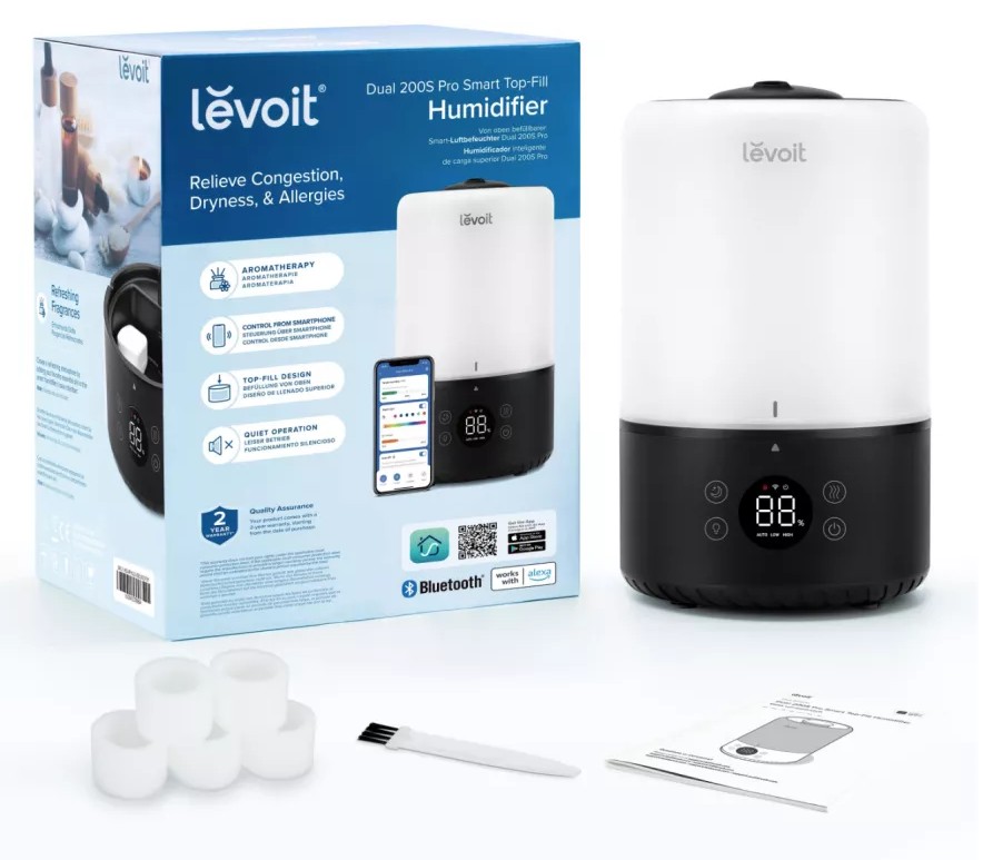 Увлажнитель воздуха Levoit Dual 200S Pro Smart Top-Fill LUH-D301S-KEUR (HEAPHULVSEU0079Y) отзывы - изображения 5