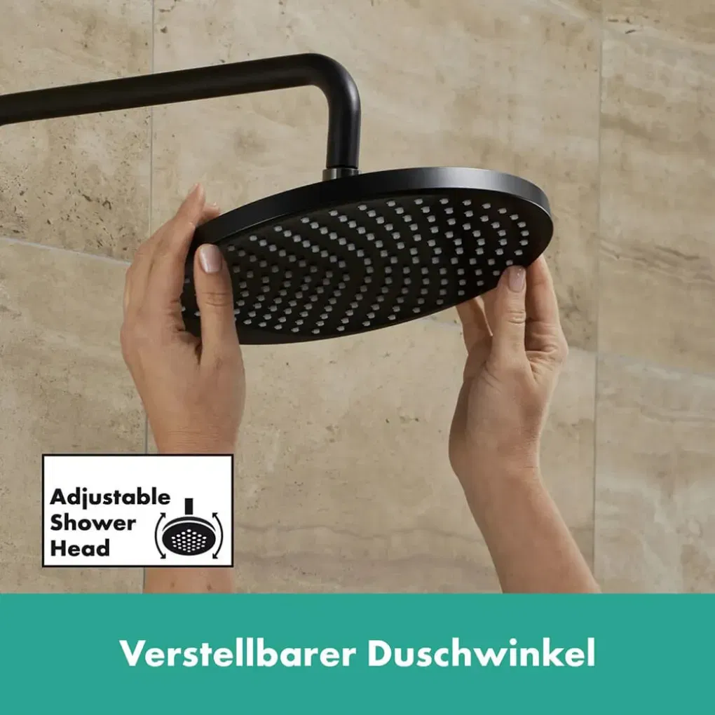 продаём Hansgrohe Vernis Blend Showerpipe 240 Matt Black 26428670 в Украине - фото 4