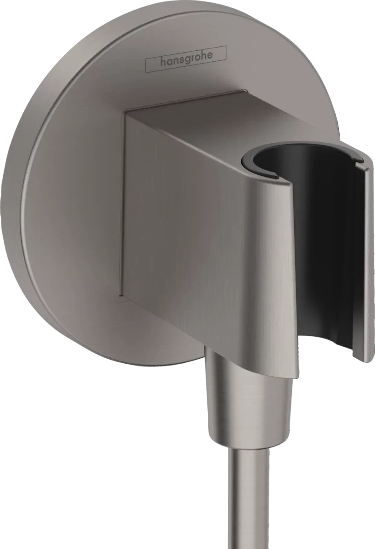 Шланговое подсоединение Hansgrohe FixFit Porter S Brushed Black Chrome 26888340