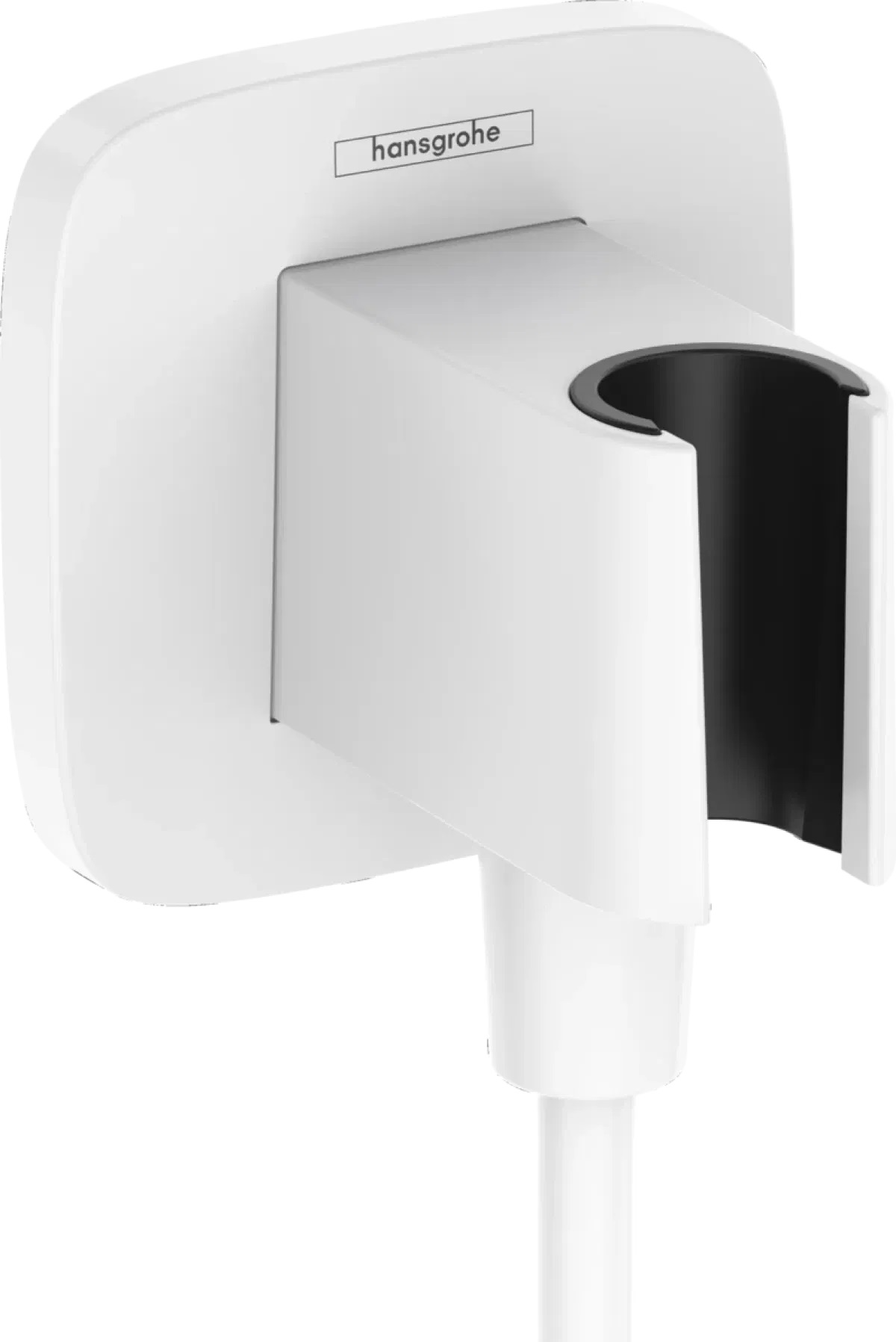 Шланговое подсоединение Hansgrohe FixFit Porter Q Matt White 26887700