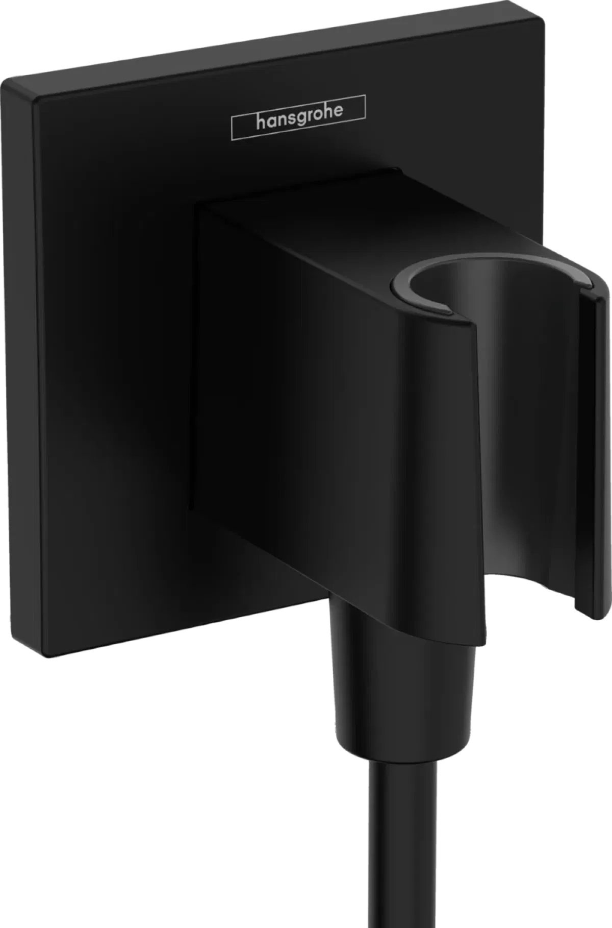 Шланговое подсоединение Hansgrohe FixFit Porter E Matt Black 26889670