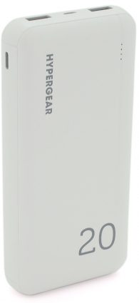 Hypergear 20000mAh Fast Charge , 2*USB, Q24, White