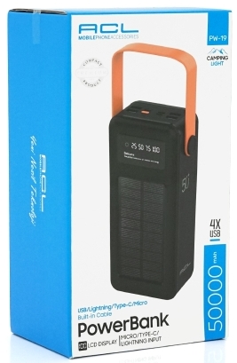 продаємо ACL PW-19 50000mAh Black в Україні - фото 4