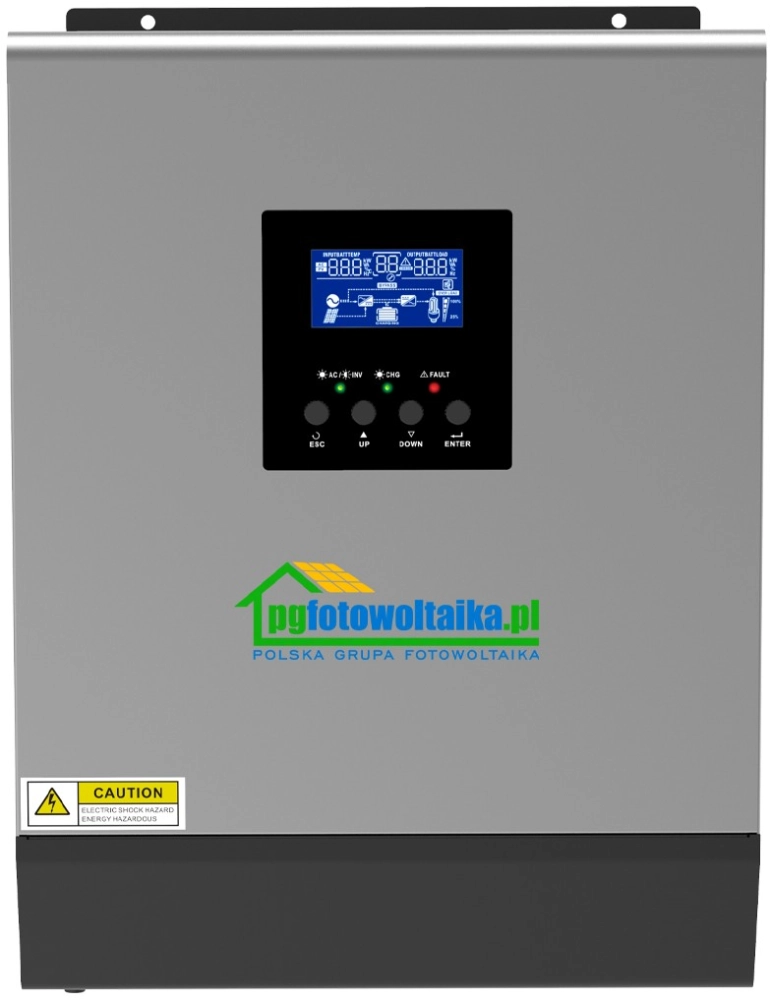 Система резервного питания PGFotowoltaika Off-Grid PWM3KW50A PWM 3 KW + WiFi + аккумулятор Bass Polska AGM BP-5976 (x2) цена 28170 грн - фотография 2