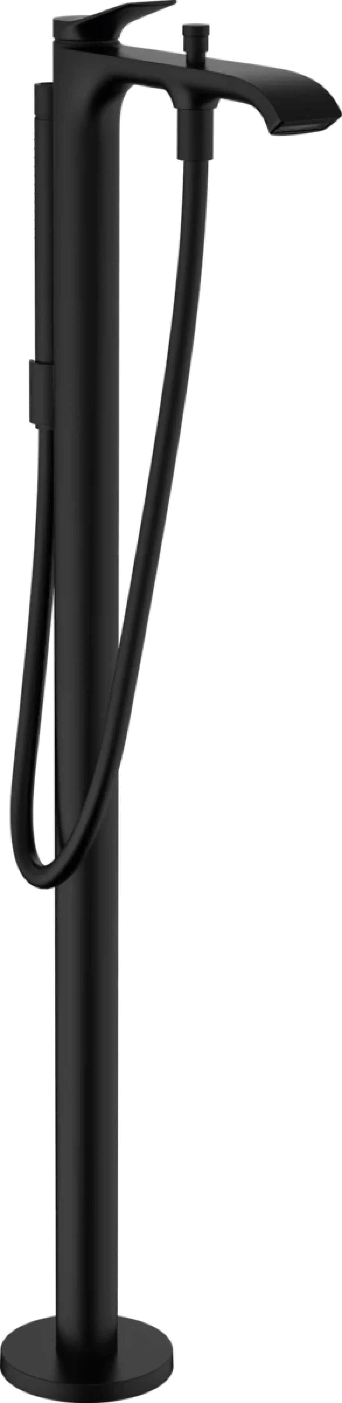 Смеситель для ванны Hansgrohe Vivenis Black Matt 75445670