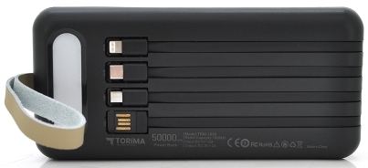 Повербанк Torima TRM-1050 50000mAh Black цена 2590 грн - фотография 2