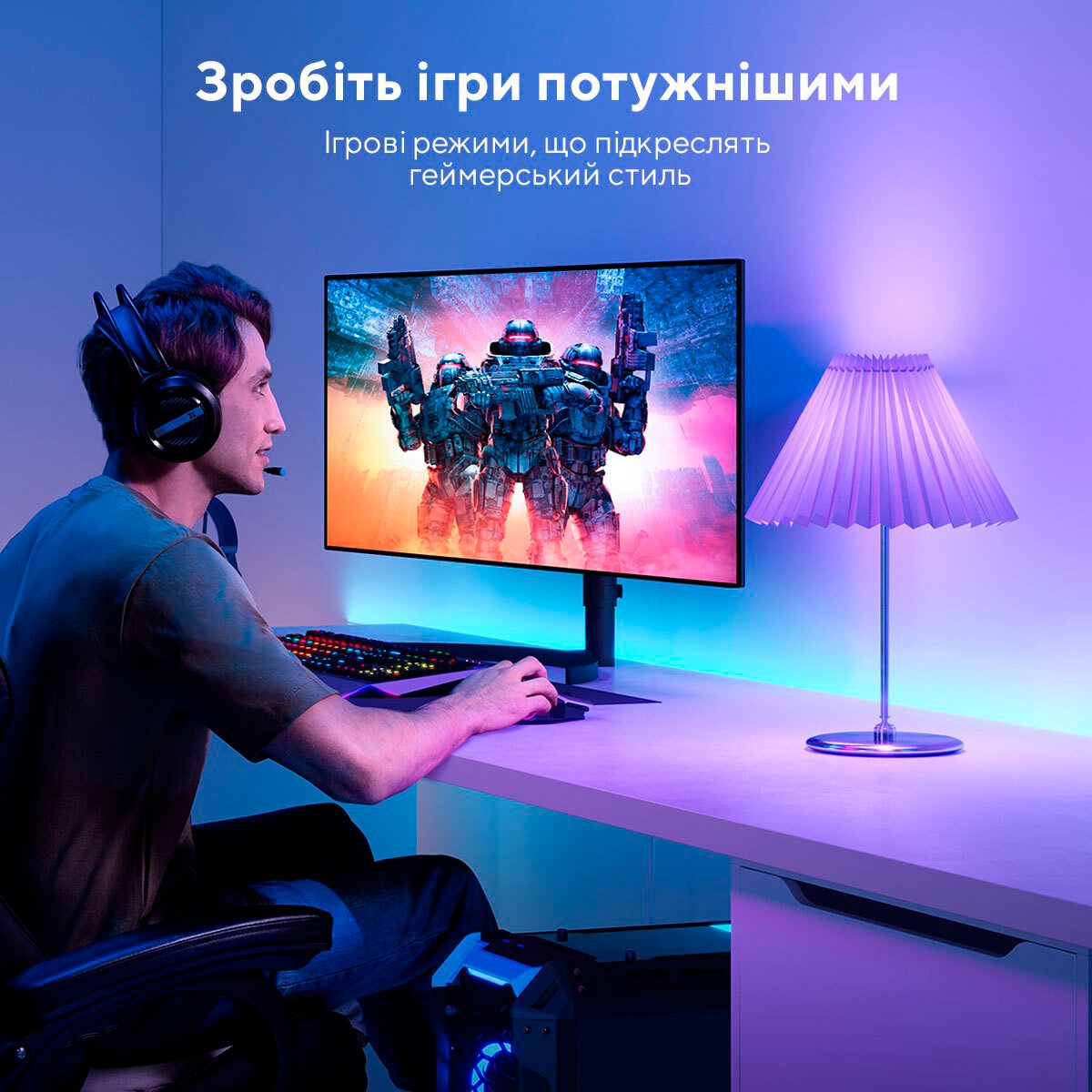 Розумна лампа Govee H6004, E27, 8W, 800Lm, RGB, WI-FI/Bluetooth, Білий інструкція - зображення 6