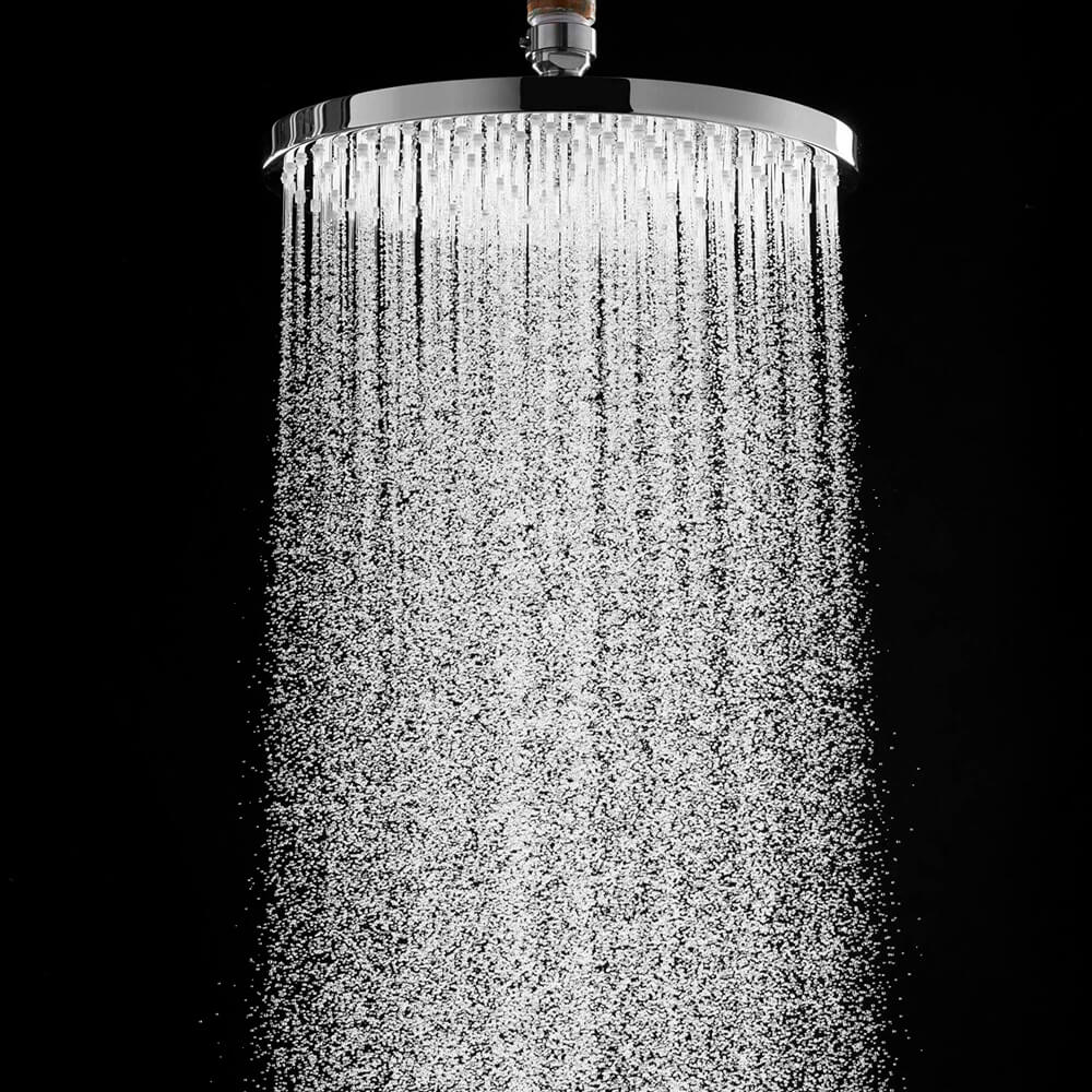 в продажу Верхній душ Hansgrohe Raindance S 240 Showerpipe PowderRain 1jet Matt Black 27623670 - фото 3