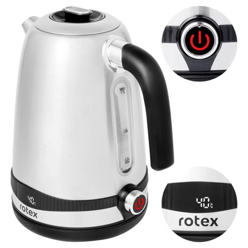 Електрочайник Rotex RKT79-S-Smart