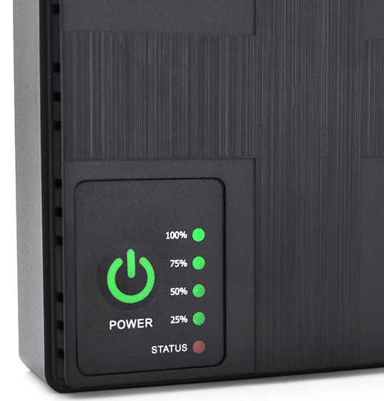 в продаже Источник бесперебойного питания Voltronic UPS-18W DC1018P 10400mAh Black - фото 3