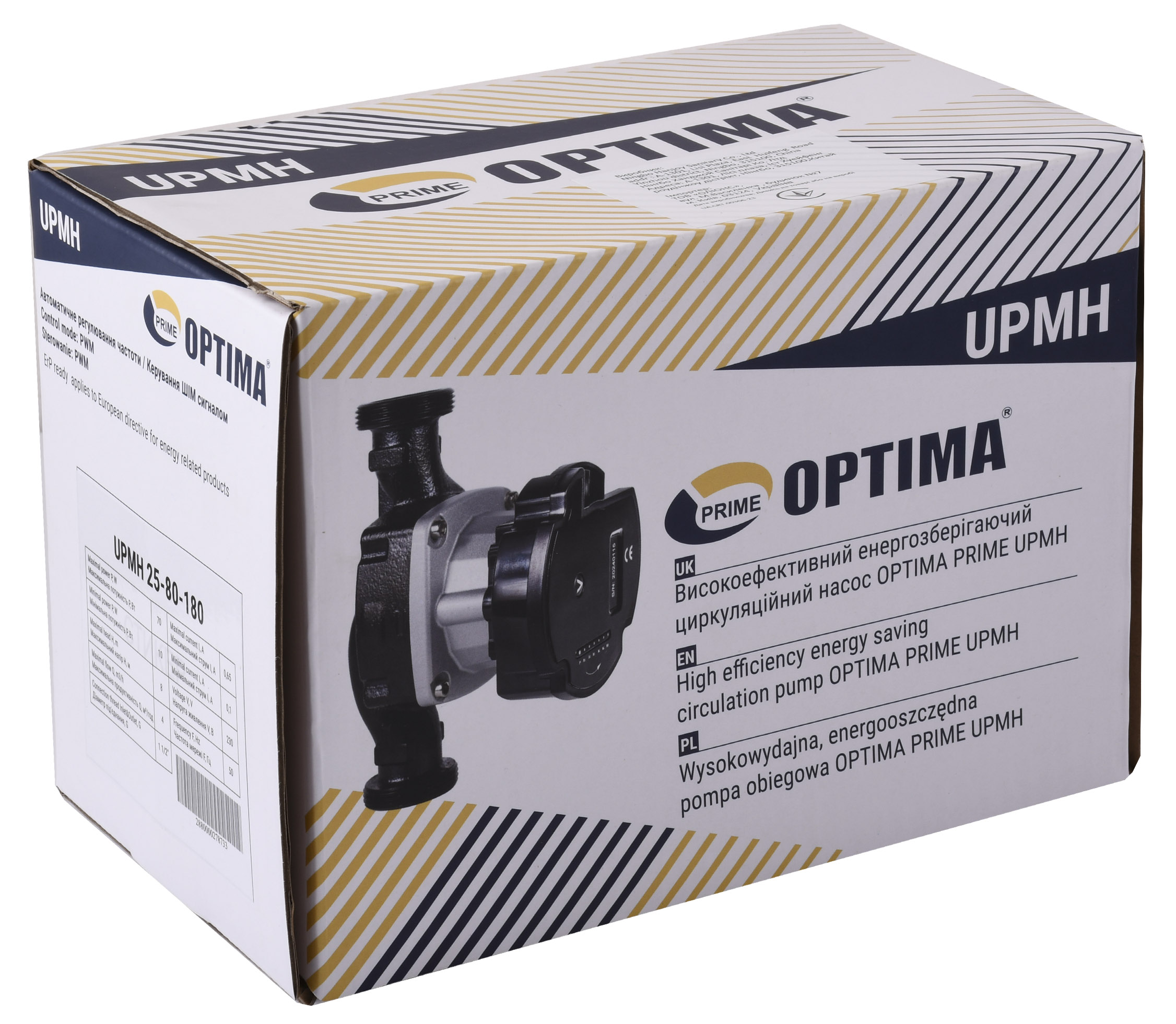 Циркуляционный насос Optima PRIME UPMH 25-80AUTO 180мм + гайки отзывы - изображения 5