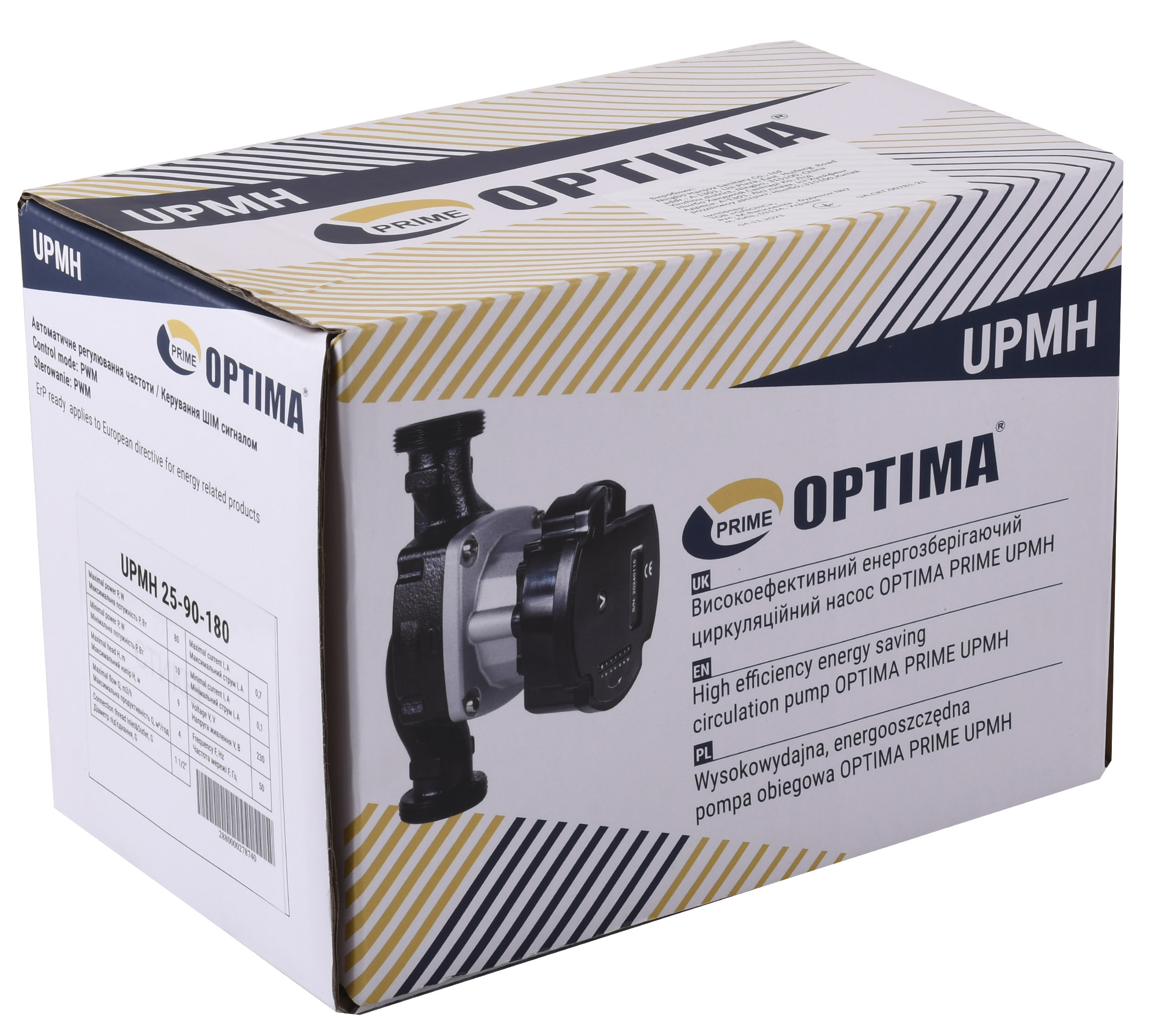 Циркуляционный насос Optima PRIME UPMH 25-90AUTO 180мм + гайки отзывы - изображения 5