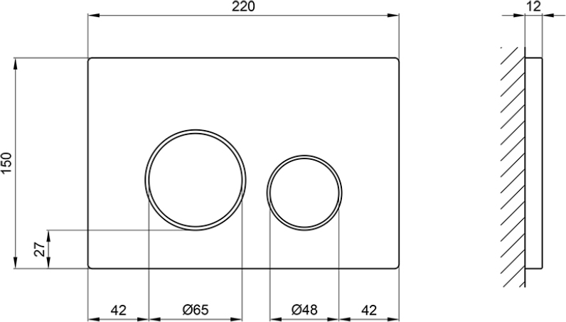 Q-tap Taurus Ultra Quiet QT2433084EUQMB+Nest QT0133M425+QT0111M11111SAT Габаритные размеры