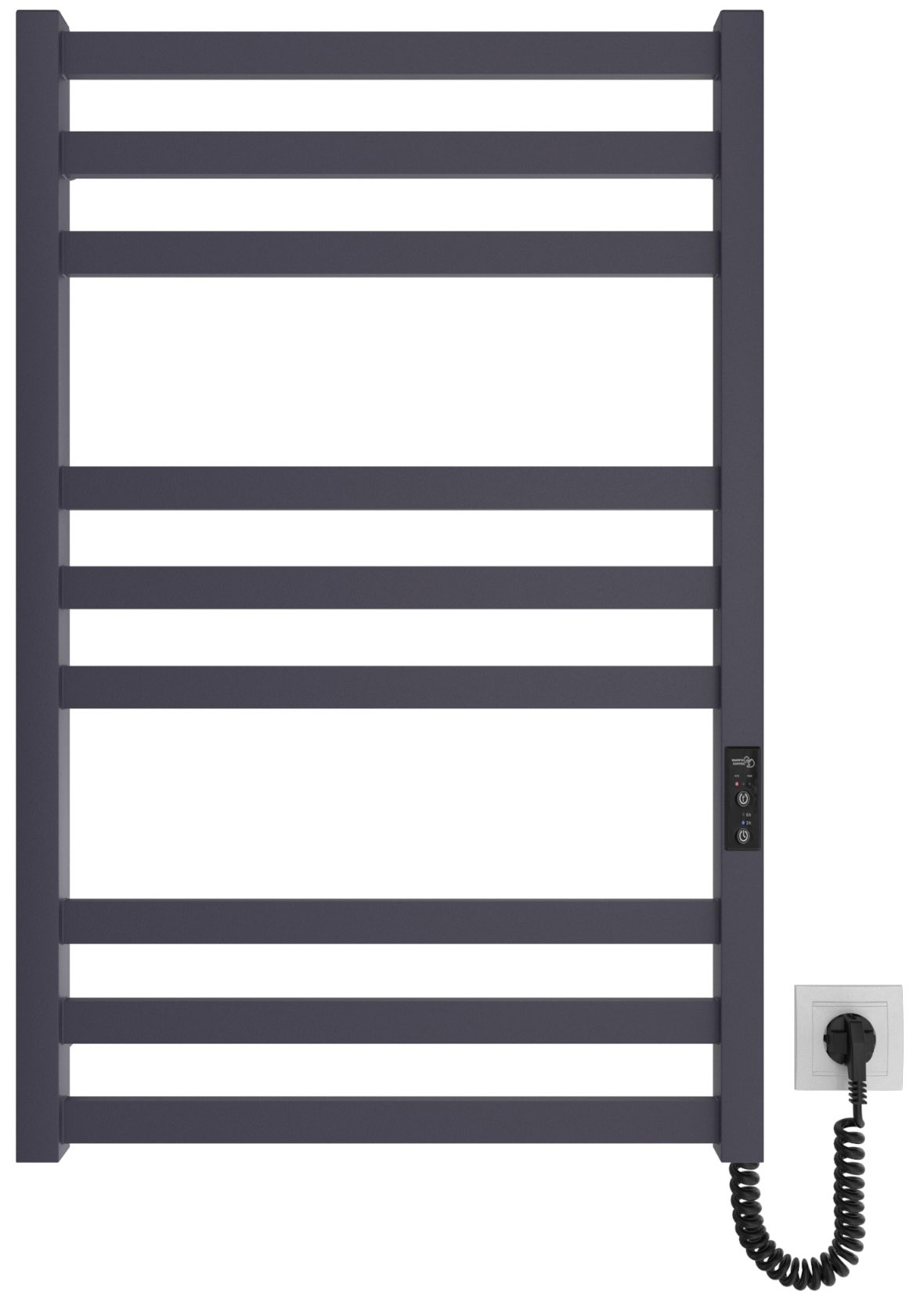 Рушникосушка Mario Чикаго-I 800x500/80 TR К (2.138.044898.GR) ціна 19392 грн - фотографія 2