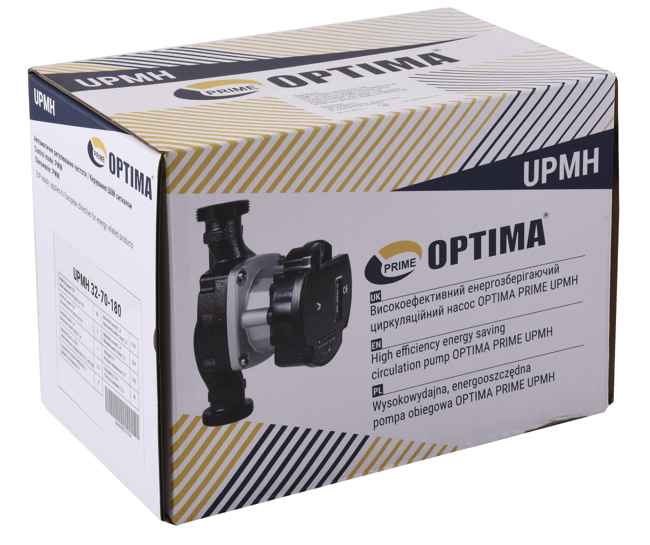 Циркуляционный насос Optima PRIME UPMH 32-70AUTO 180мм + гайки отзывы - изображения 5