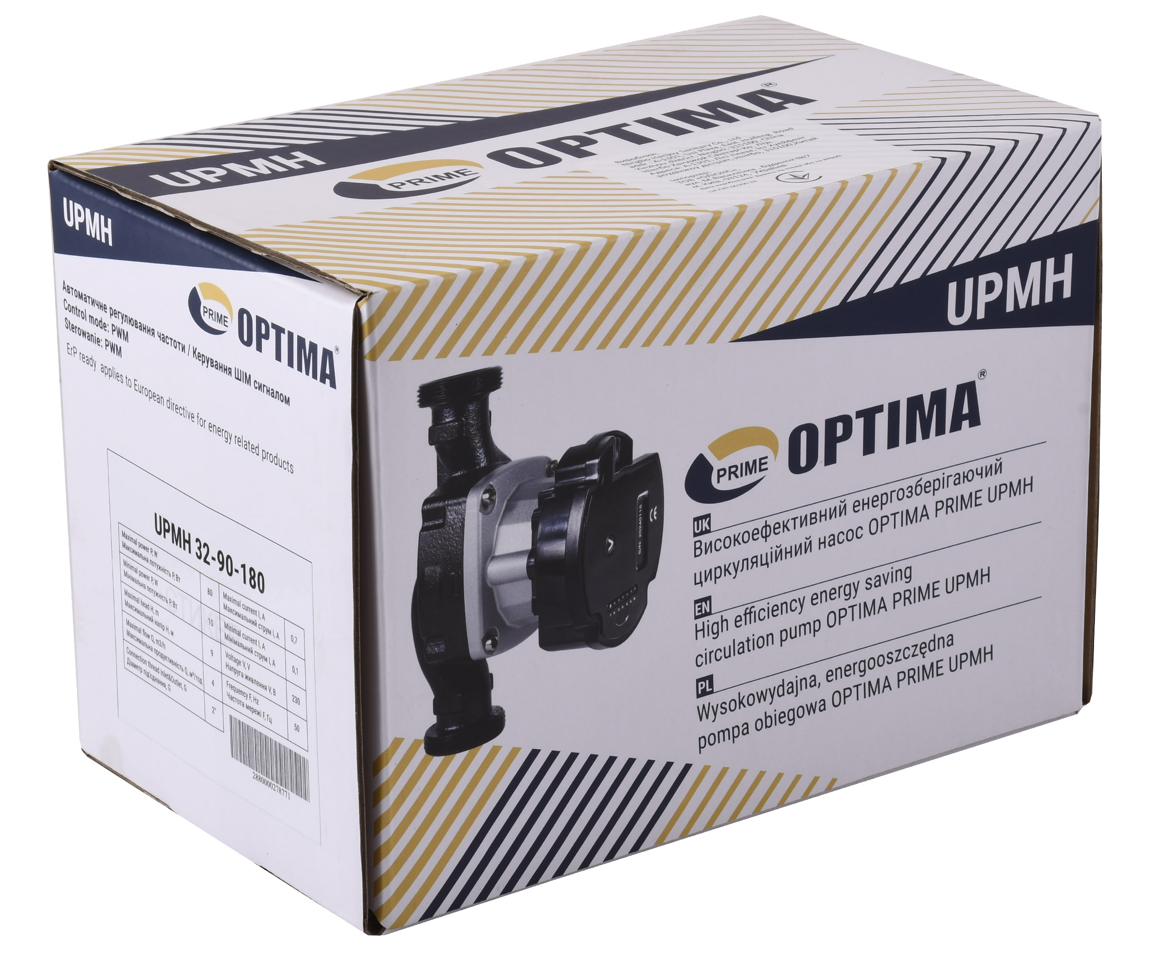 Циркуляционный насос Optima PRIME UPMH 32-90AUTO 180мм + гайки отзывы - изображения 5