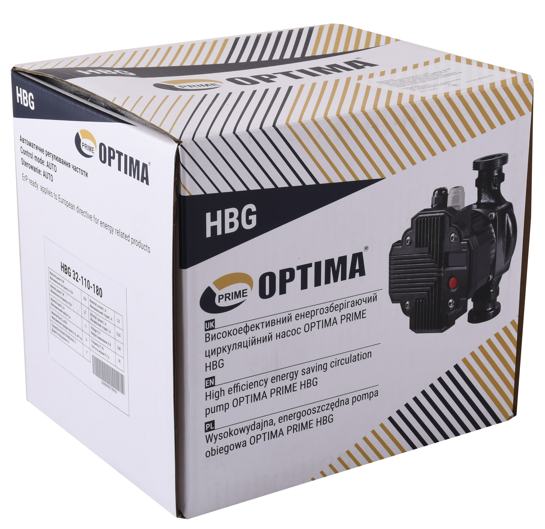 Циркуляционный насос Optima PRIME HBG 32-110AUTO 180мм отзывы - изображения 5