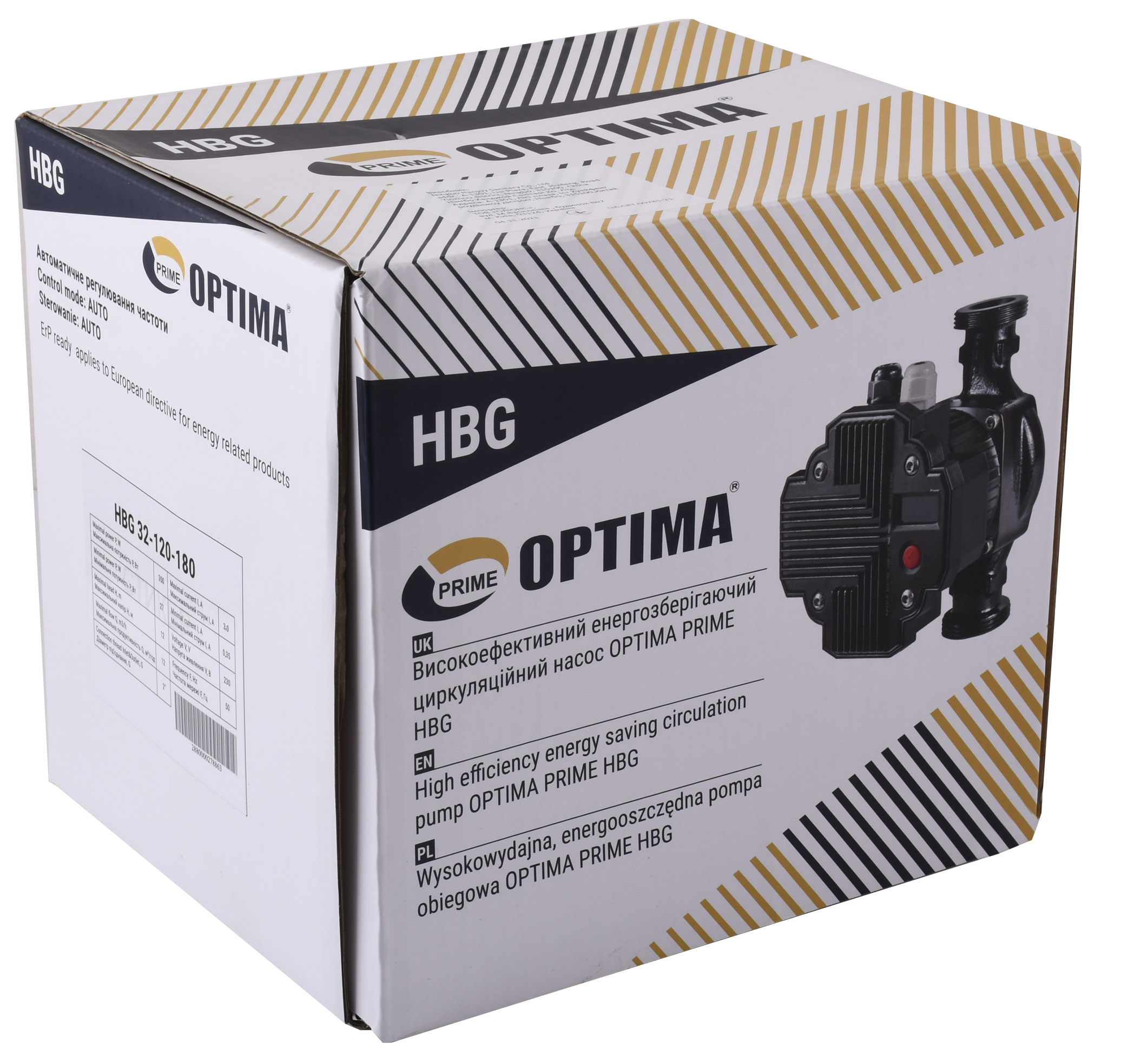 Циркуляционный насос Optima PRIME HBG 32-120AUTO 180мм отзывы - изображения 5