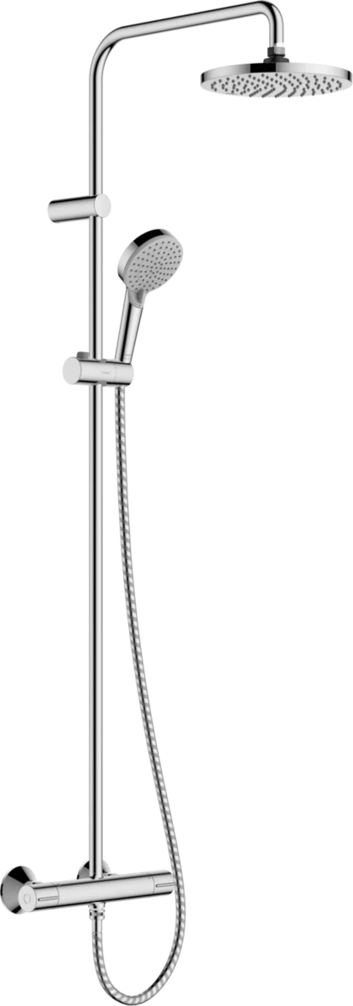 Hansgrohe Vernis Blend Showerpipe 200 1jet EcoSmart Chrome 26089000