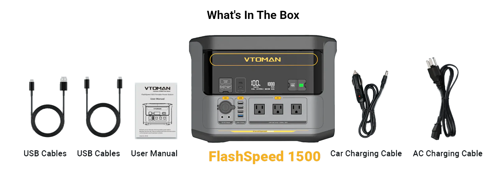 Портативна зарядна станція Vtoman FlashSpeed 1500 огляд - фото 8