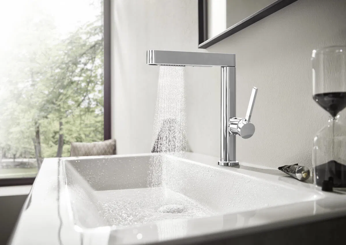 в продаже Смеситель для умывальника Hansgrohe Finoris 230 Chrome 76063000 - фото 3