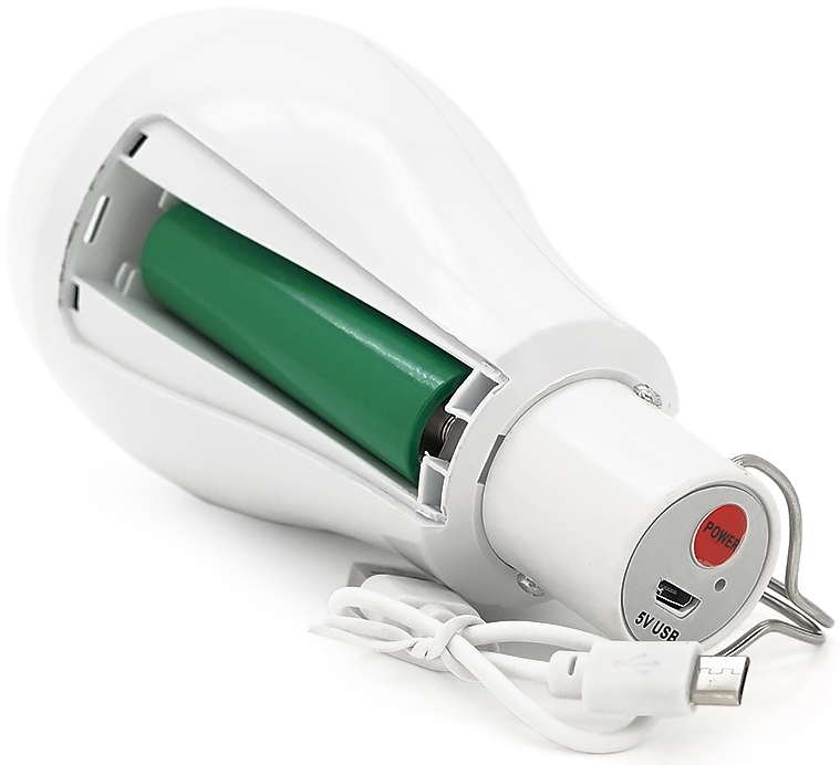 Лампа Voltronic Emergency Bulb з акумуляторами 2*18650, 20W ціна 403 грн - фотографія 2