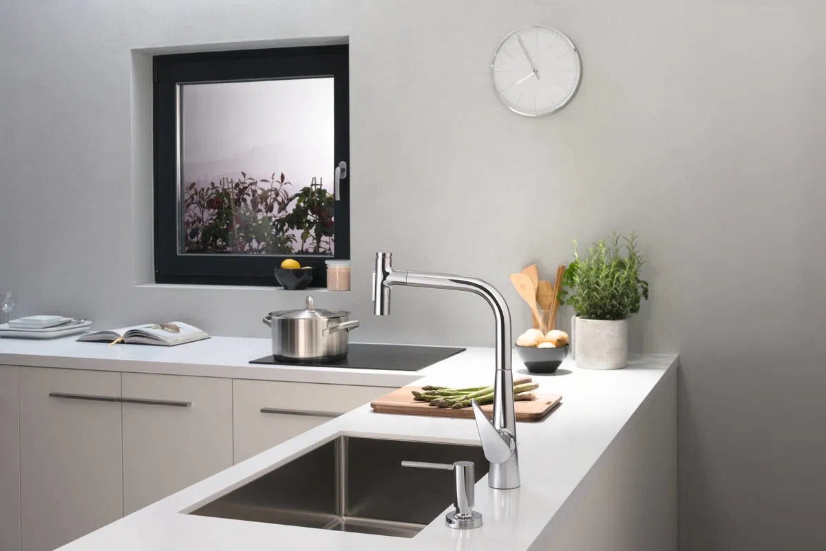 в продажу Змішувач для кухні Hansgrohe Talis Select 300 2jet Chrome 73867000 - фото 3