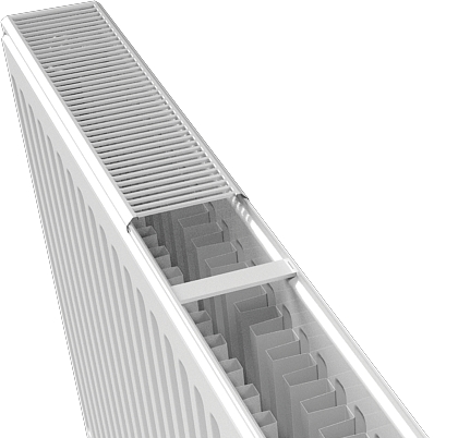 Радиатор для отопления Hi-Therm 22 тип с боковым подключением 600x700 (22PK600700) цена 4822 грн - фотография 2