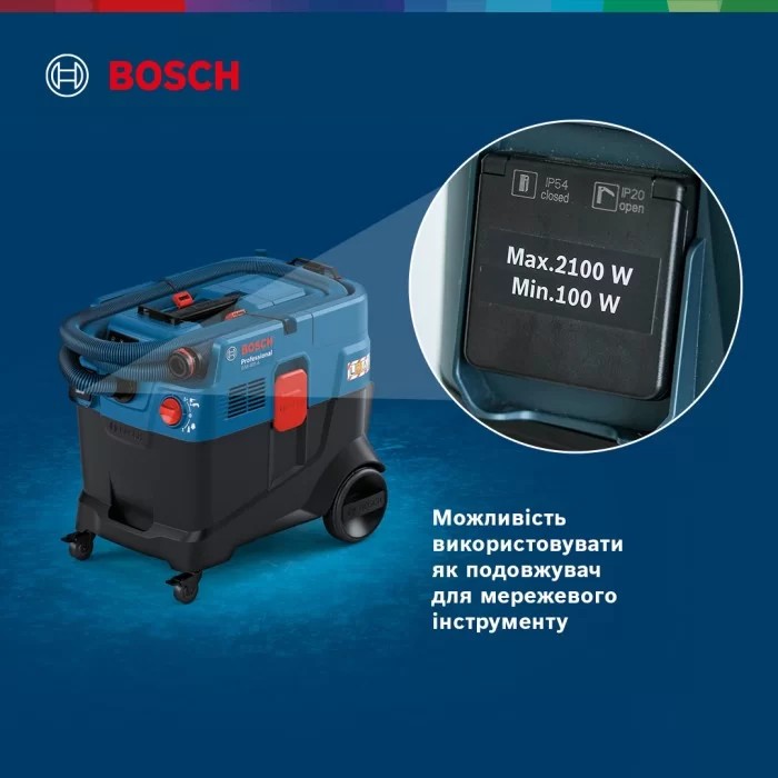 Пилосос Bosch GAS 400 A Professional (06019M0020) огляд - фото 11