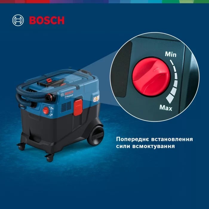 огляд товару Пилосос Bosch GAS 400 A Professional (06019M0020) - фотографія 12