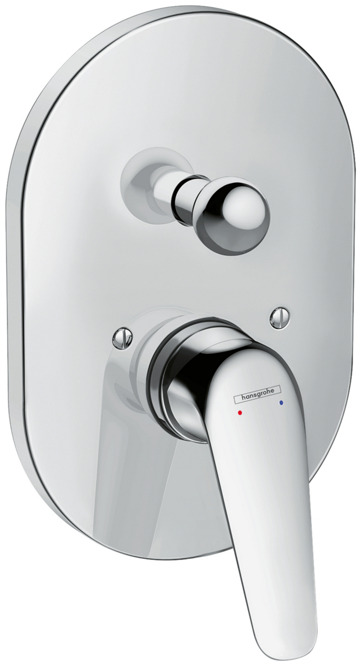 Смеситель для ванны Hansgrohe Novus 71047000+31741180