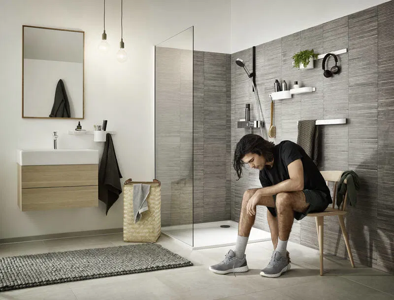 Стакан для зубных щёток Hansgrohe WallStoris Matt Black 27921670 цена 1187 грн - фотография 2