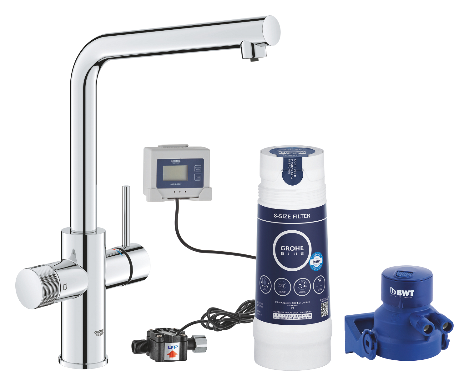 Змішувач з фільтром води Grohe Blue Pure Vento 30560000