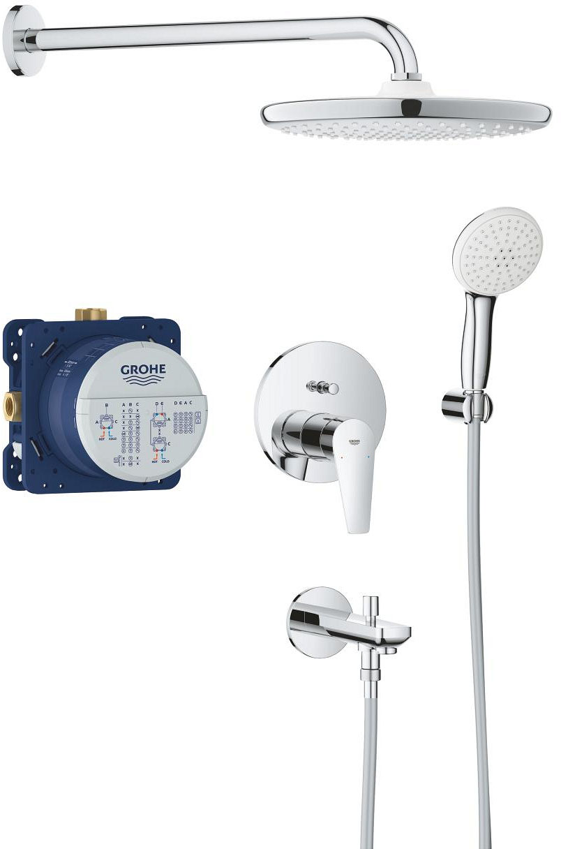 Пластиковый смеситель Grohe BauEdge Tempesta 250 25291000