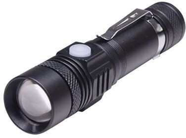 Solight WN33 LED flash light 400lm, focus, USB