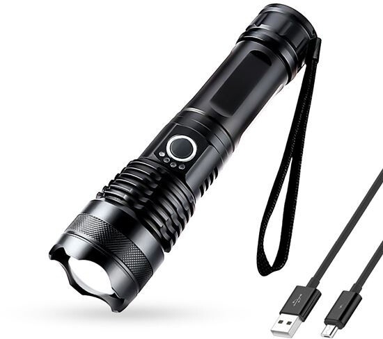 Фонарик Solight WN34 LED flash light1000lm,2800mAh Li-Ion,USB цена 999 грн - фотография 2