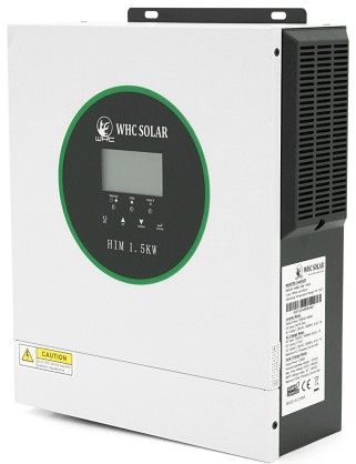 Инвертор гибридный WHC Solar HIM-1.5KW, 1500W, 24V цена 10998 грн - фотография 2