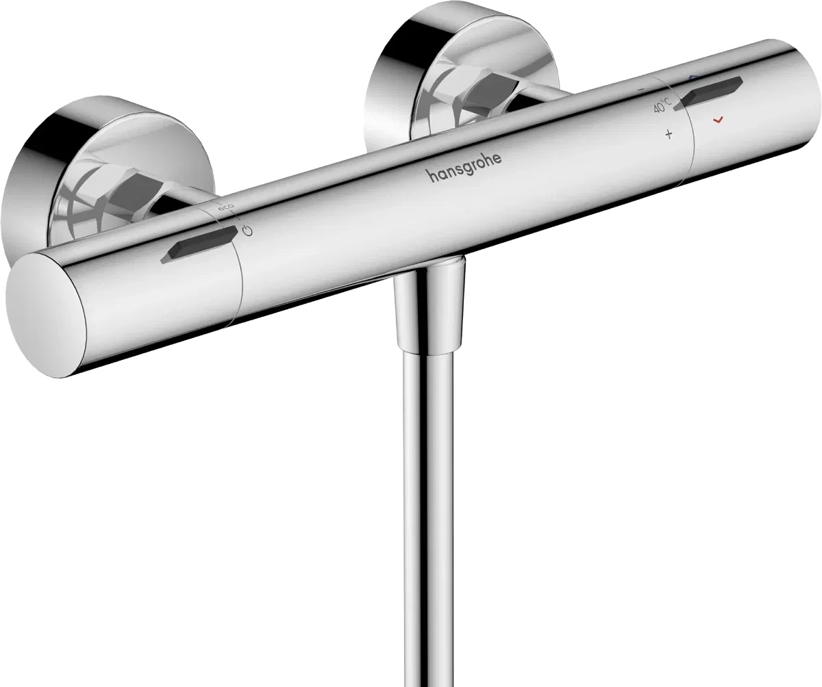 Смеситель с термостатом Hansgrohe Ecostat Fine Chrome 13323000