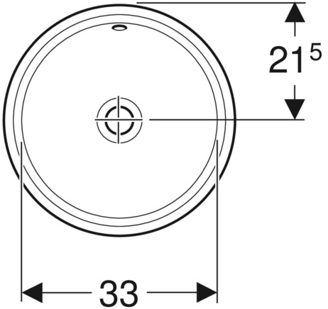 Geberit VariForm 40 500.747.01.2 Габаритні розміри