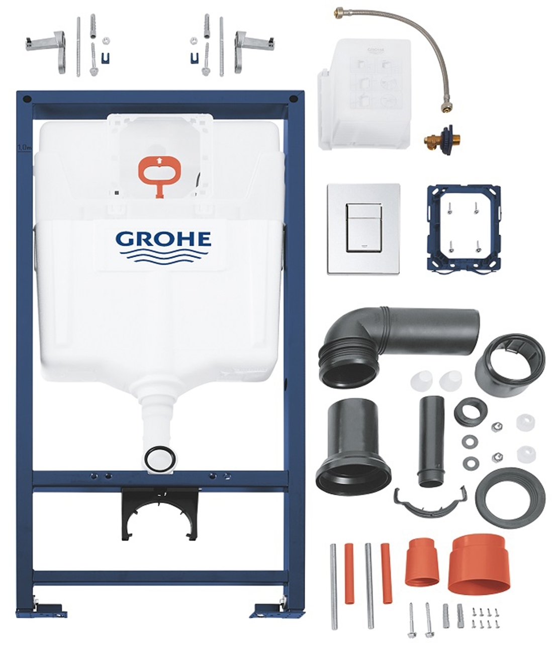 в продажу Комплект інсталяції з унітазом Grohe Rapid SL 3 в 1 38772001 + Kroner A534UF (38772A534UF) - фото 3