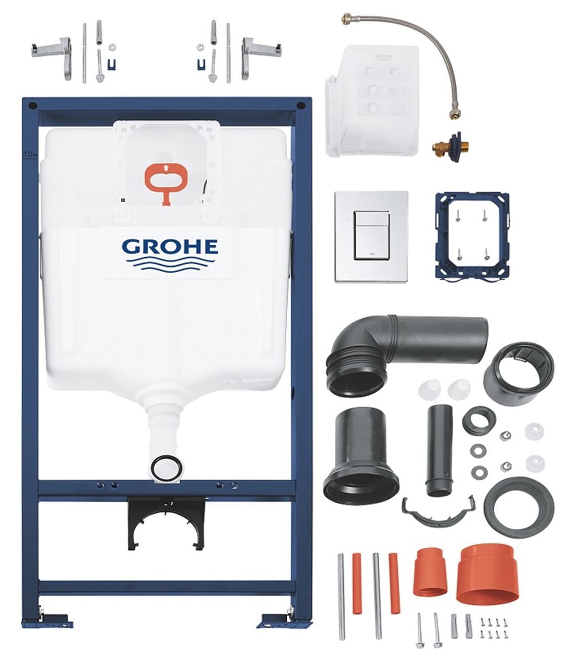 в продажу Комплект інсталяції з унітазом Grohe Rapid SL 3 в 1 38772001 + Kroner Armada WHI513636 (38772001KA513636) - фото 3