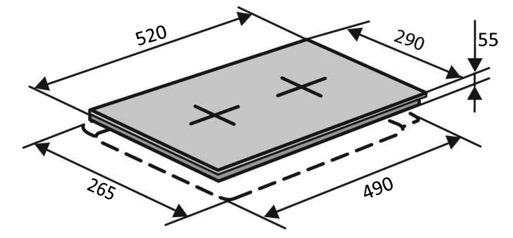 Ventolux HI 32 TC Габаритные размеры