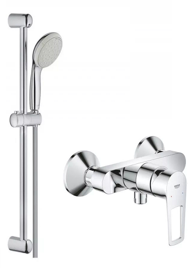 Смеситель для душа Grohe Bauloop New 23634001+27598001