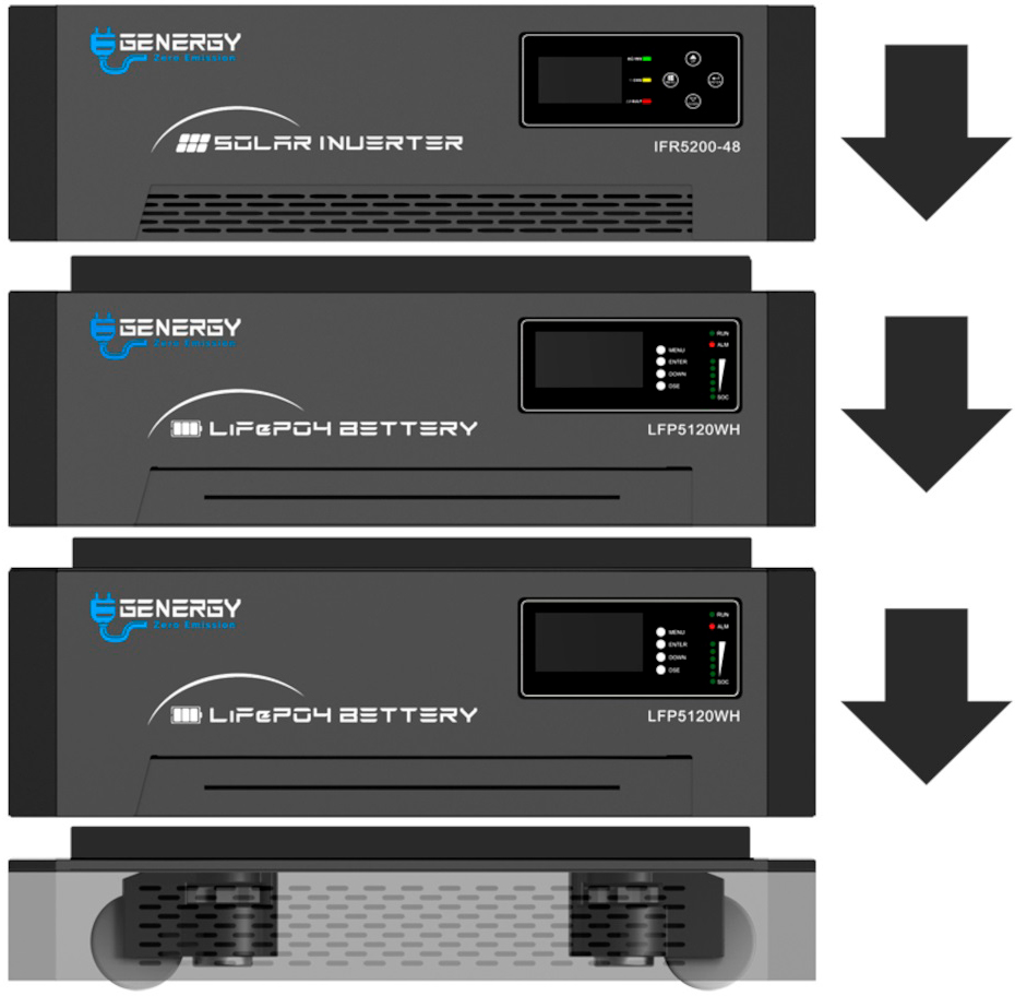 Аккумулятор Genergy LFP-5120W (240075090) цена 89000 грн - фотография 2