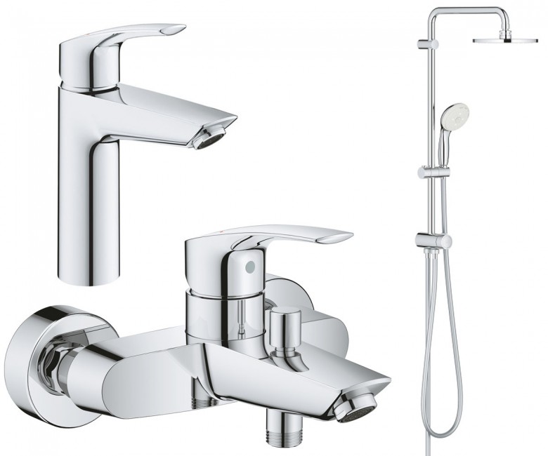 Grohe Eurosmart New 3 в 1 UA123246R0