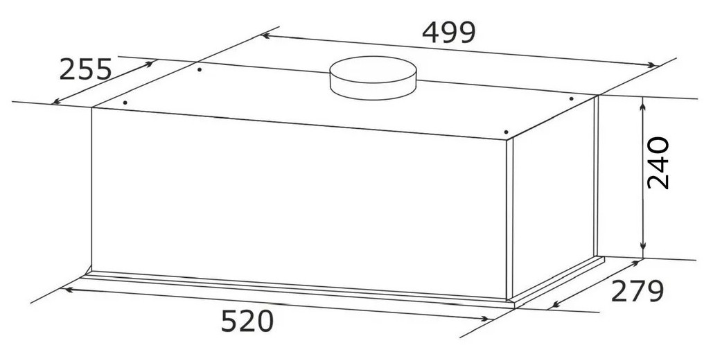 Granado Palamos 4613-700 Black glass Габаритные размеры