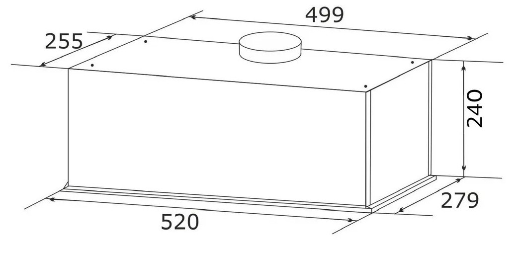 Granado Palamos 4613-700 White glass Габаритные размеры